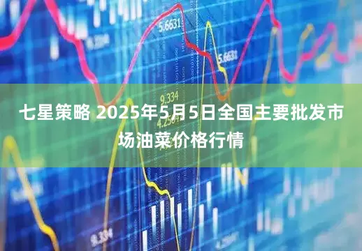 七星策略 2025年5月5日全国主要批发市场油菜价格行情