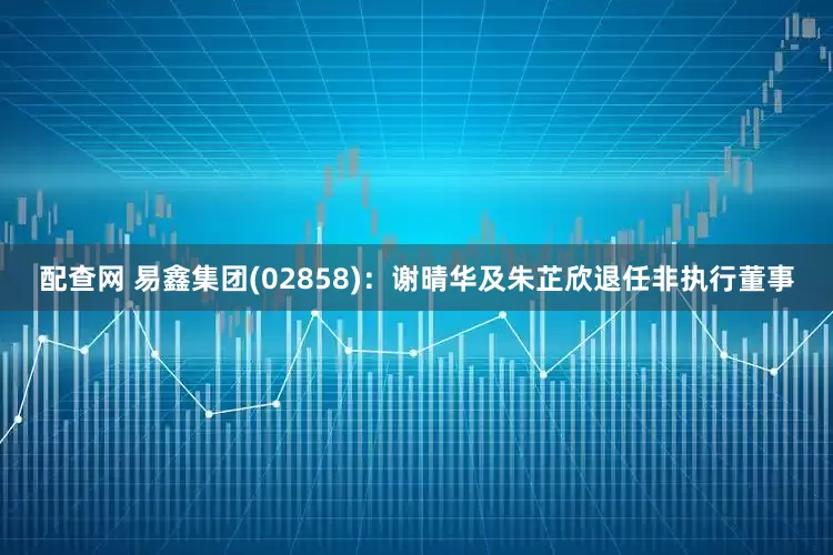配查网 易鑫集团(02858)：谢晴华及朱芷欣退任非执行董事