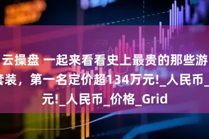 云操盘 一起来看看史上最贵的那些游戏典藏版套装，第一名定价超134万元!_人民币_价格_Grid
