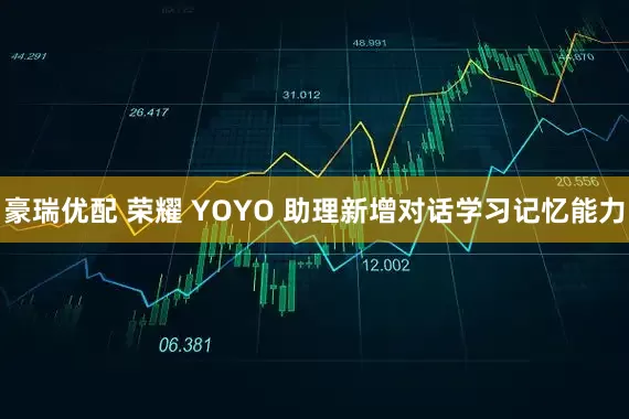 豪瑞优配 荣耀 YOYO 助理新增对话学习记忆能力